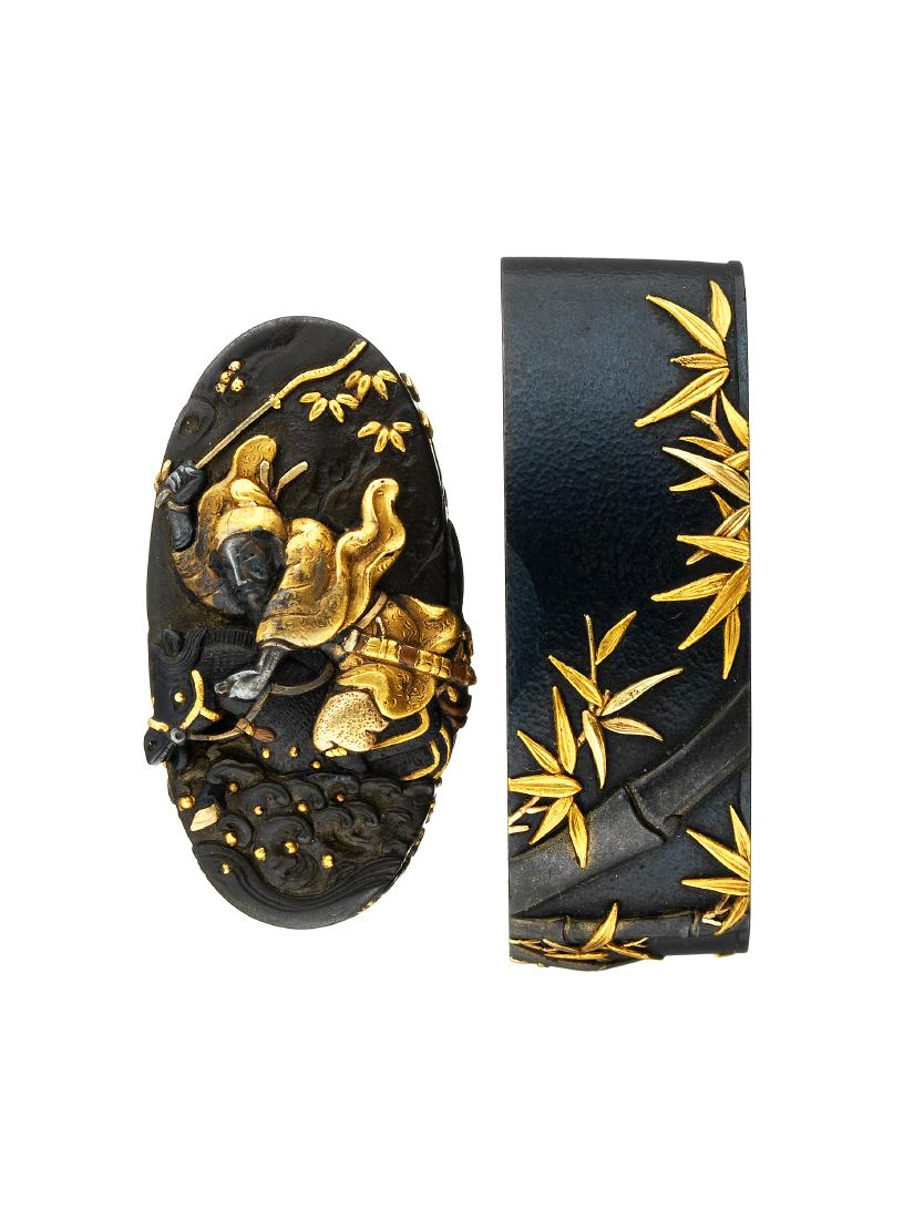 Japanese Fuchi and Kashira. Estate of Carlo Monzino. (1 of 1)