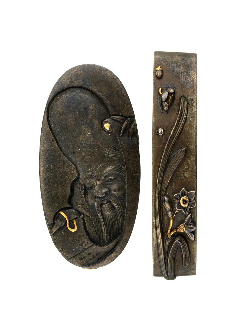 Japanese Fuchi and Kashira. Estate of Carlo Monzino. (1 of 1)