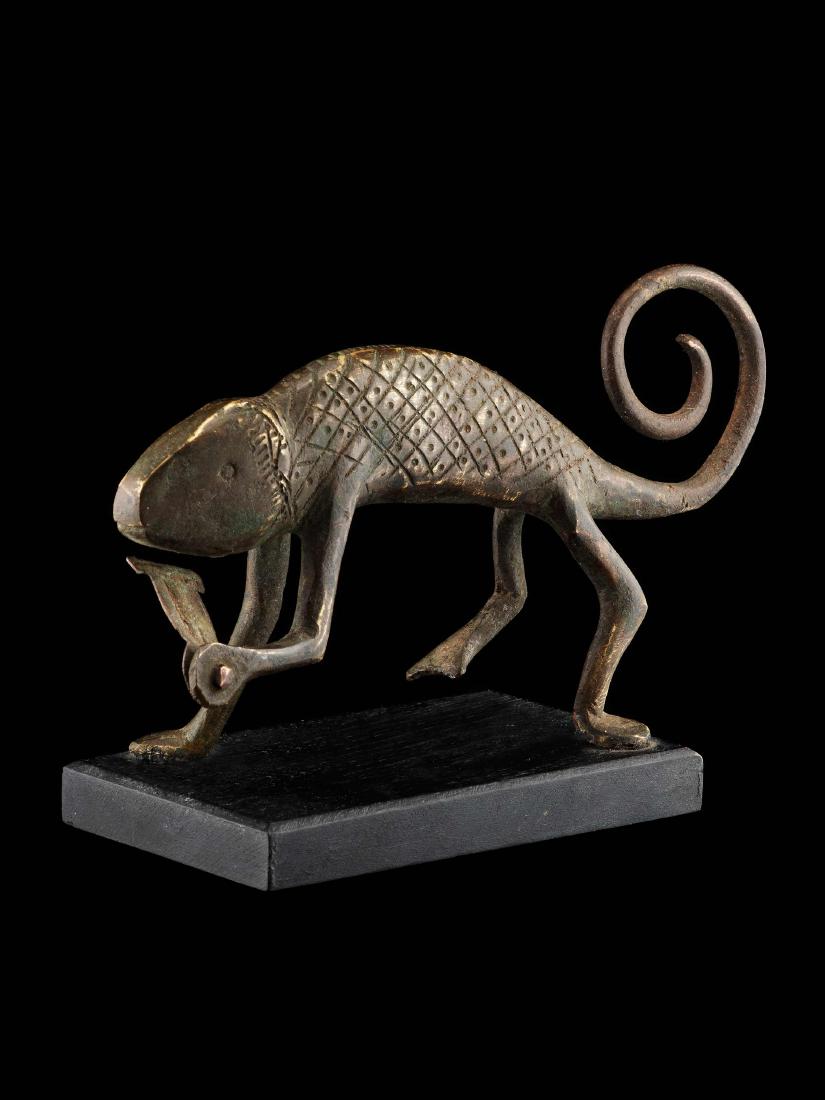 Altar-Figur, Chamäleon (TRIBAL ART) (1 of 2)