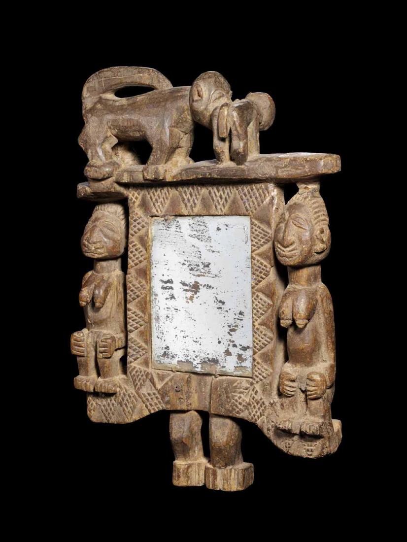 Schmuckrahmen mit Spiegel (TRIBAL ART) (1 of 1)