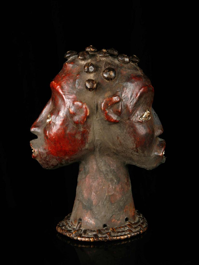 Maske, Janus Kopf  (TRIBAL ART) (1 of 8)