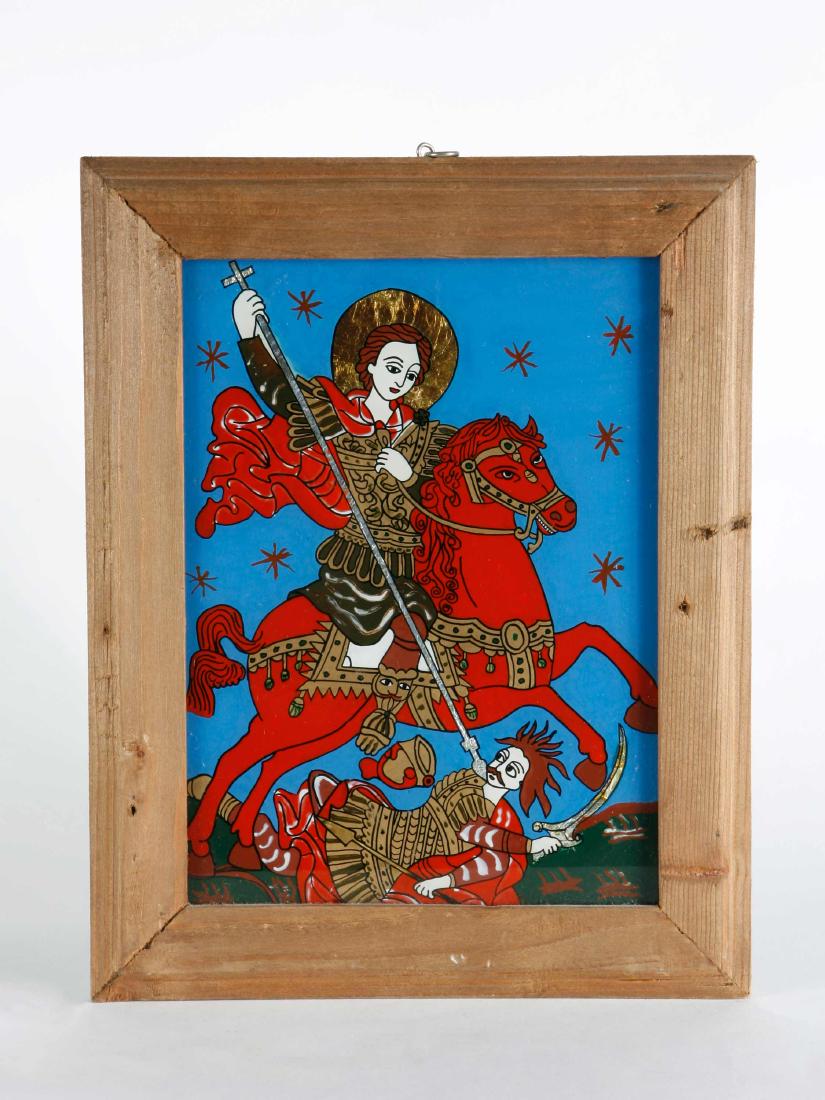 Icon, reverse painting on glass (1 of 1)