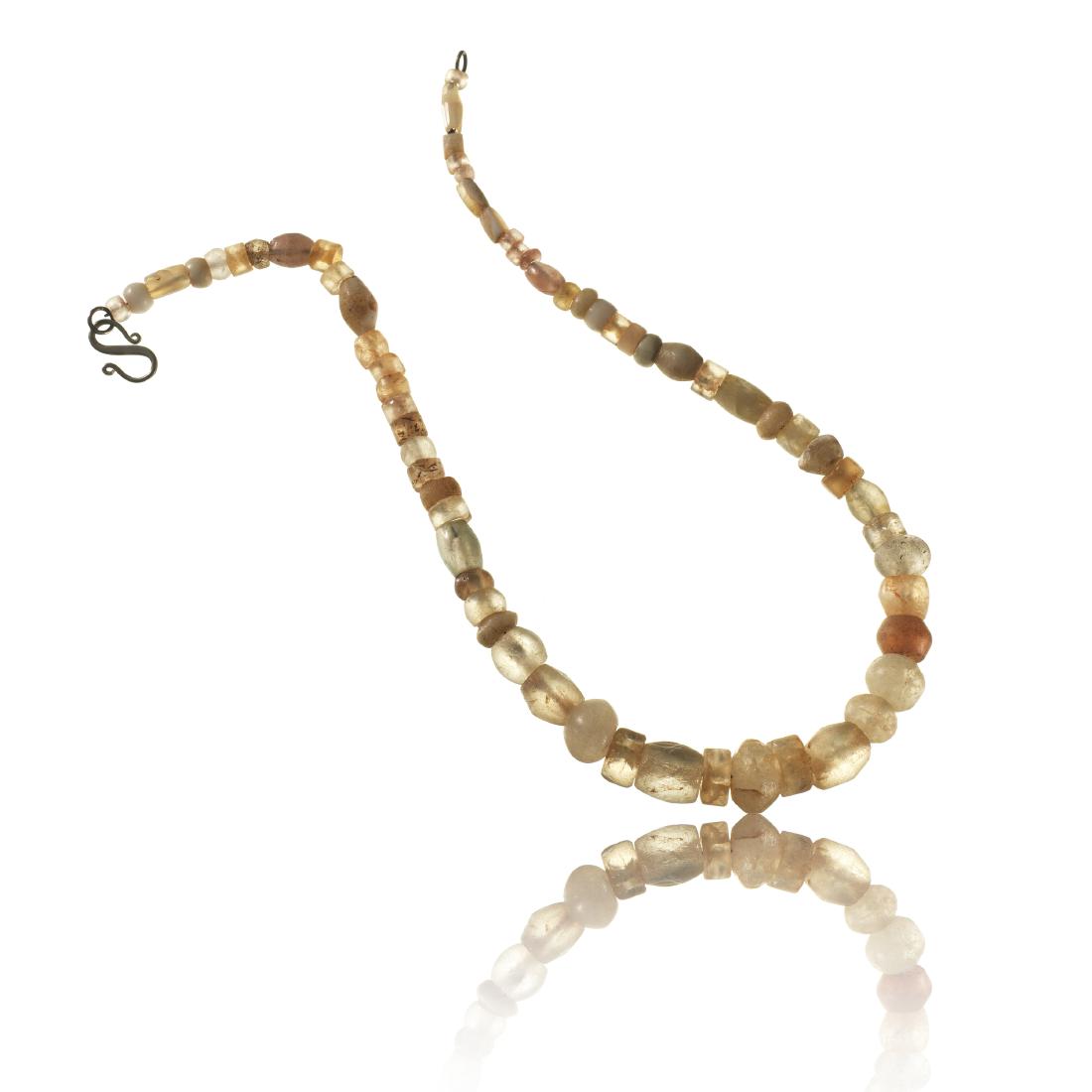 Quarzperlen-Collier / Quartz Beads Necklace (1 of 1)