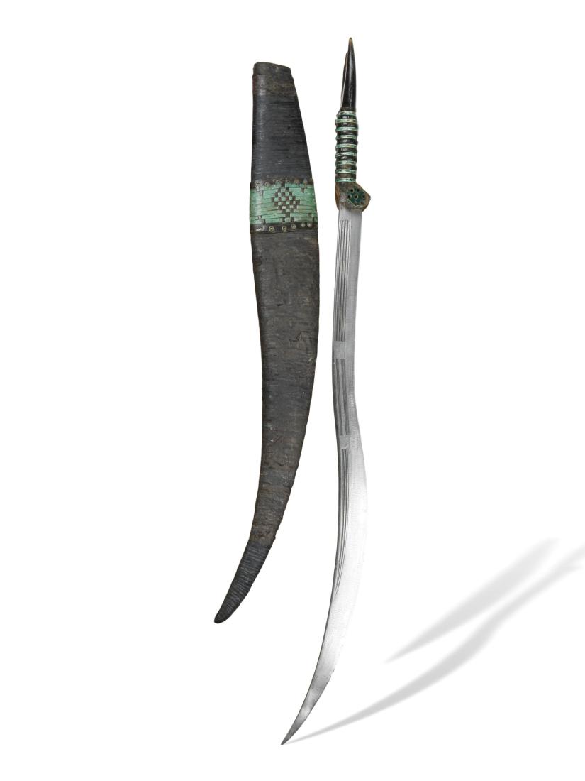 Säbel mit Scheide, "Black Sea Yataghan" / "Laz Bichaq" (1 of 3)