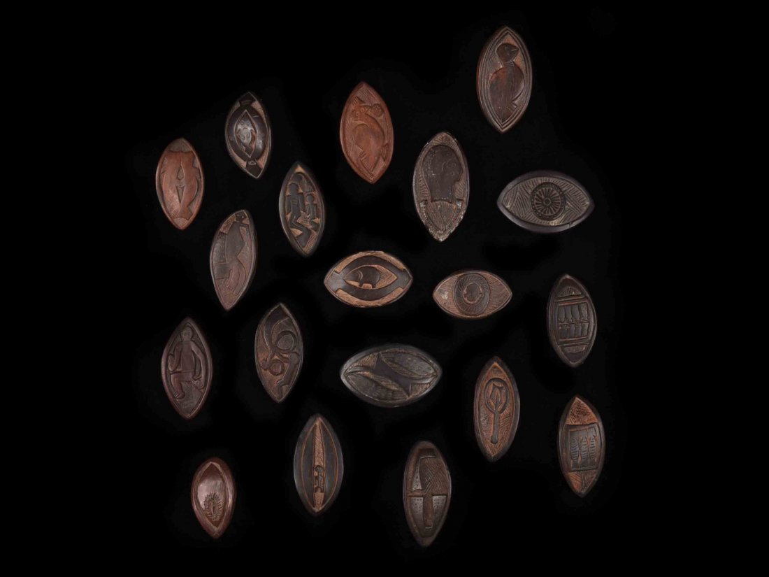 19 Spielsteine, "abbia" (1 of 20)