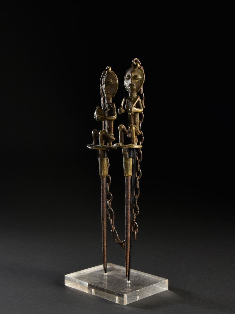 Yoruba, Figuren Paar, "edan" / Nigeria / African Art (1 of 16)