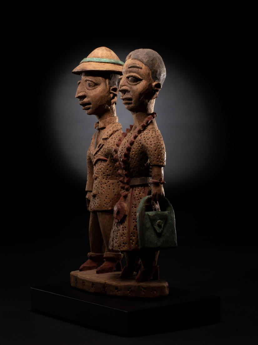 Figuren-Paar von Thomas Ona (1900-1952) / Yoruba (1 of 17)
