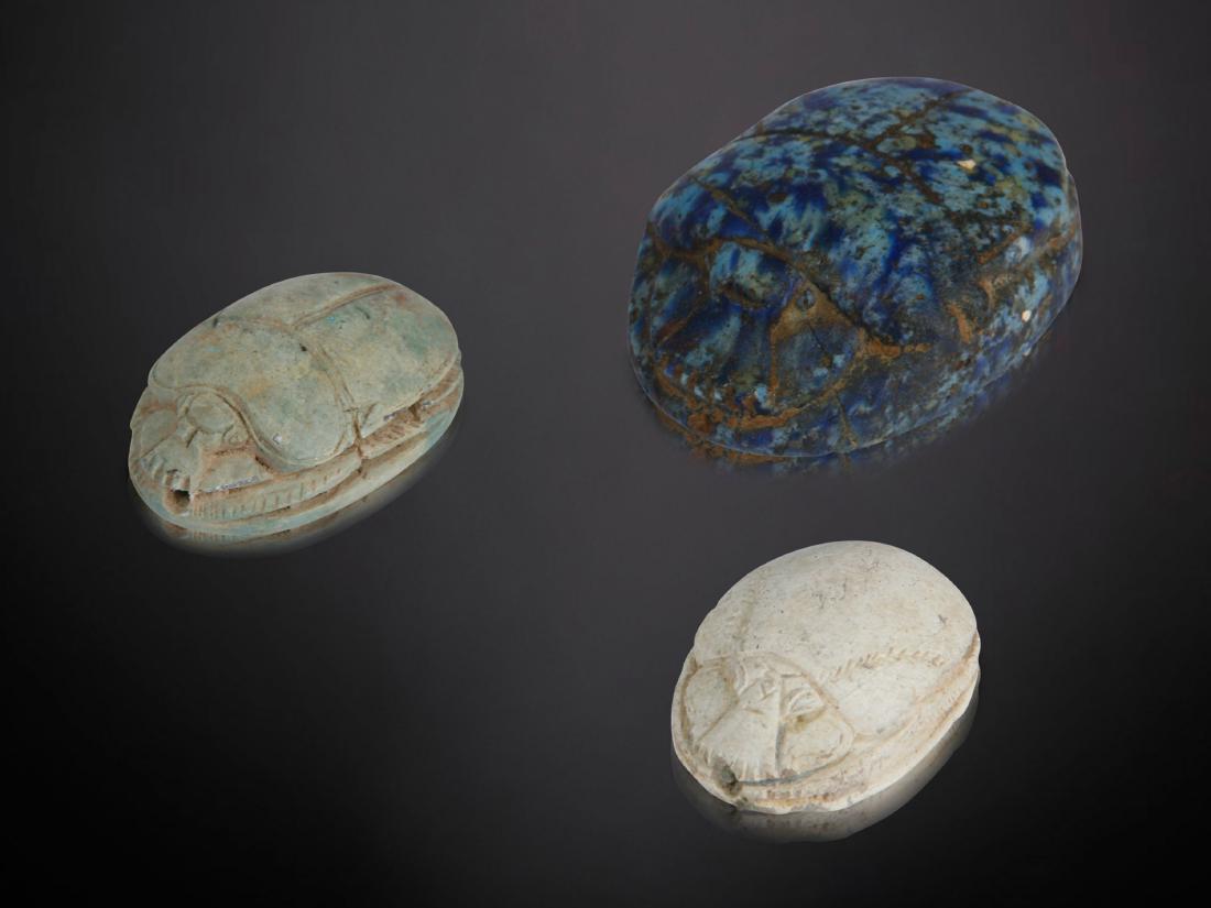 3 Skarabäen / not ancient / Kunstgewerbe (1 of 2)