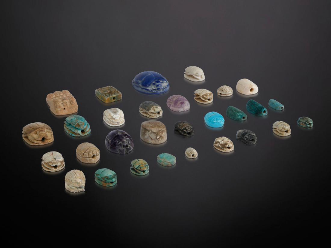 30 Ancient Egyptian Scarab Beetles / some not ancient (1 of 18)