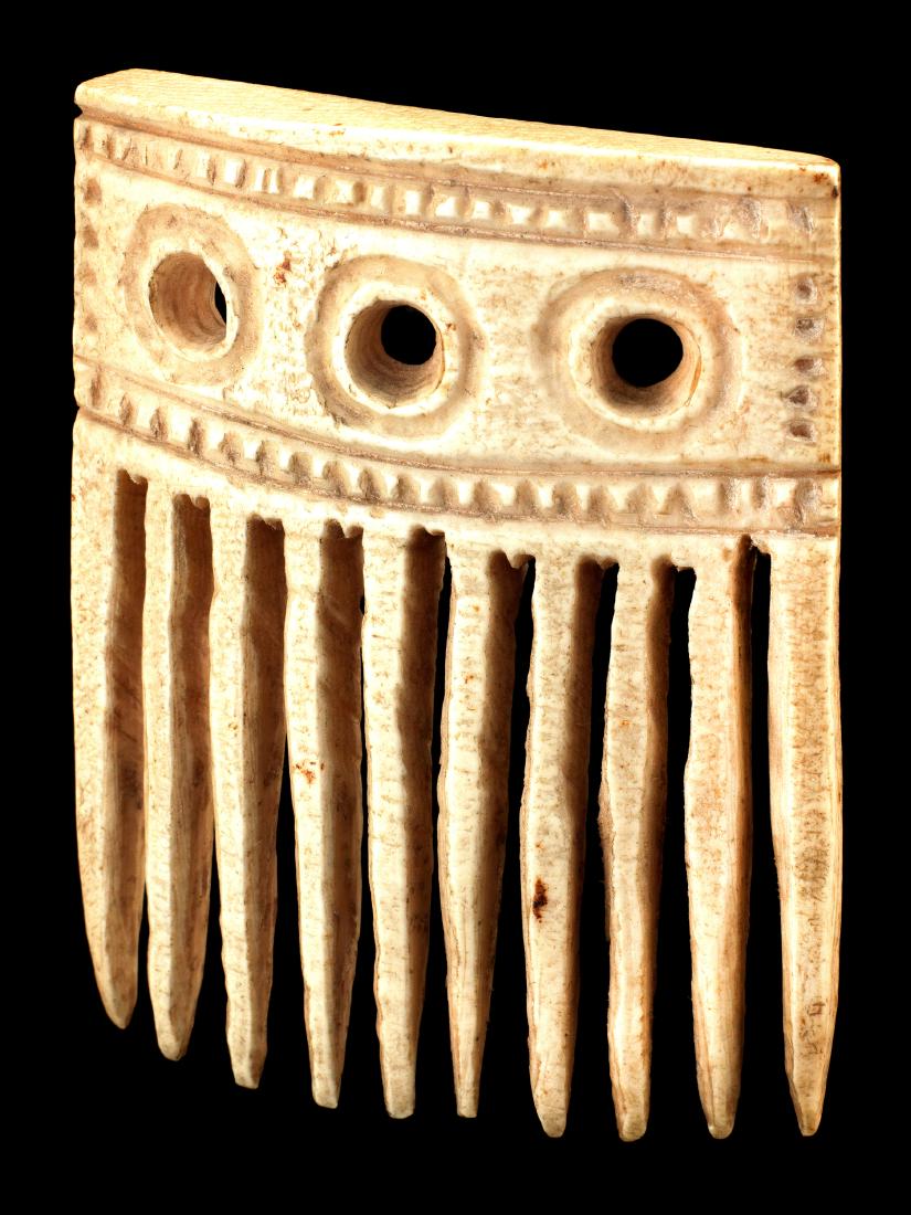 Baule-Kamm, "kwekwe" / Baule Comb / Tribal Art (1 of 4)