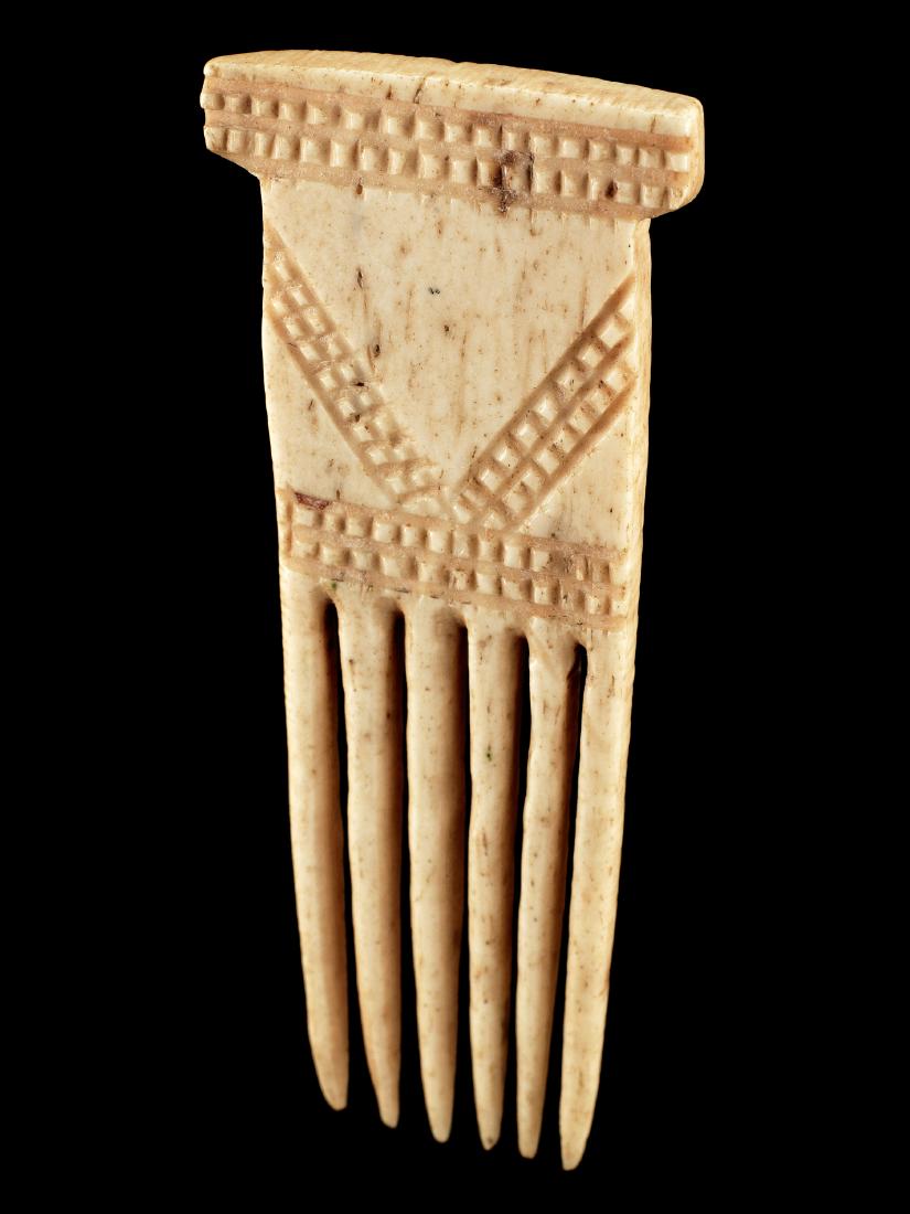 Baule-Kamm, "kwekwe" / Baule Comb / Tribal Art (1 of 4)