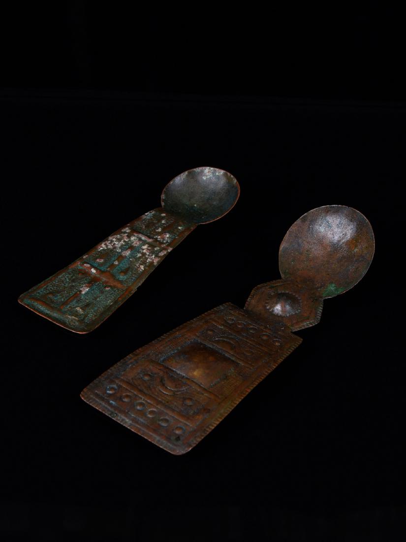 2 Goldstaub-Löffel, "saawa" (1 of 4)