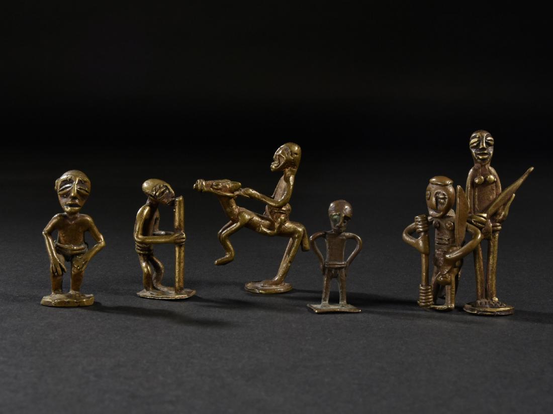 6 BRONZE MINIATURES (1 of 7)