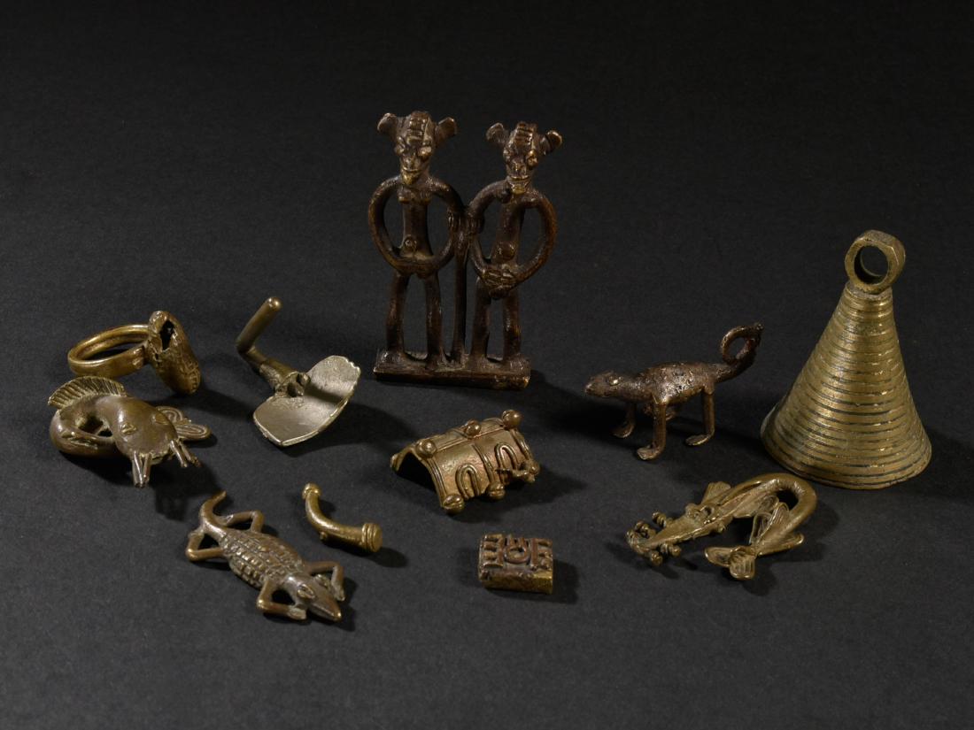11 Miniature Bronze Castings (1 of 11)