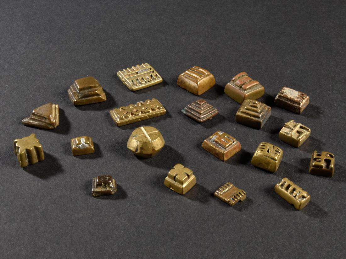 20 Akan Goldweights (1 of 3)