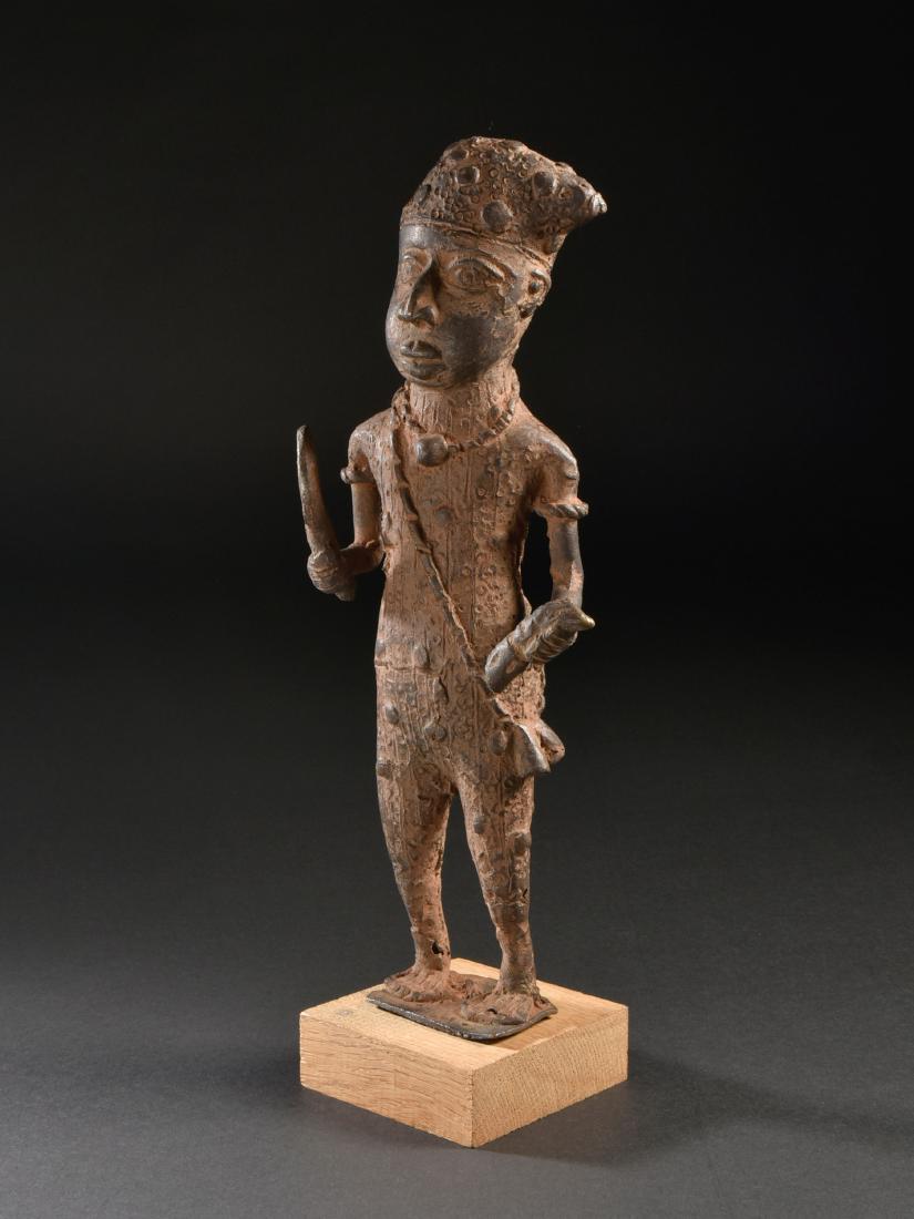 A Benin Bronze Figure (1 of 20)