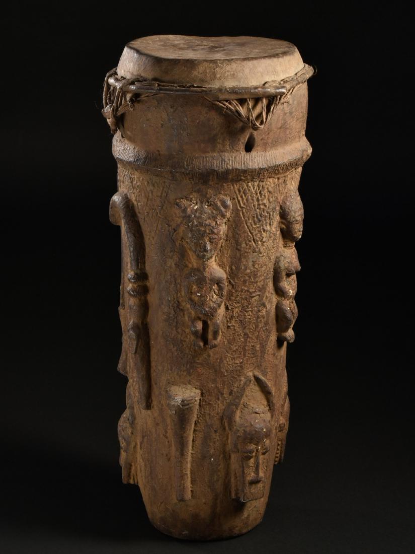 A Baule Drum (Tribal Art) (1 of 15)