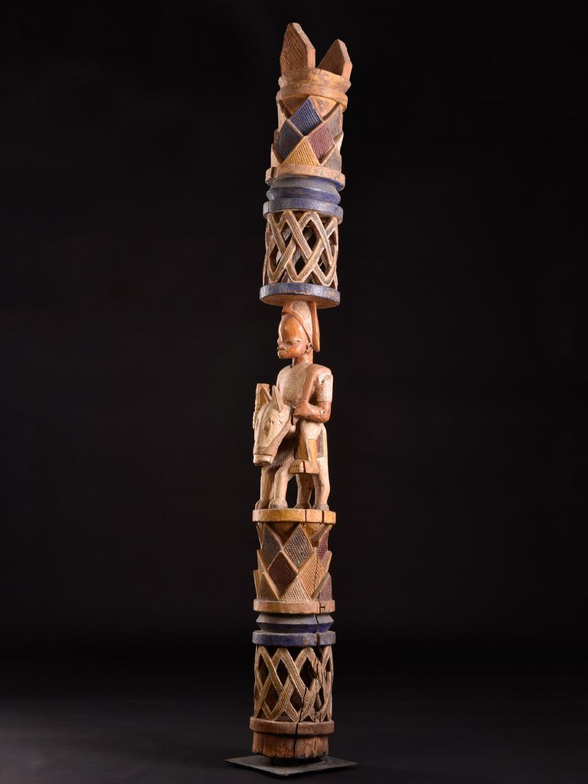 A Yoruba-Ketu Veranda Post, "opo ile" (1 of 20)