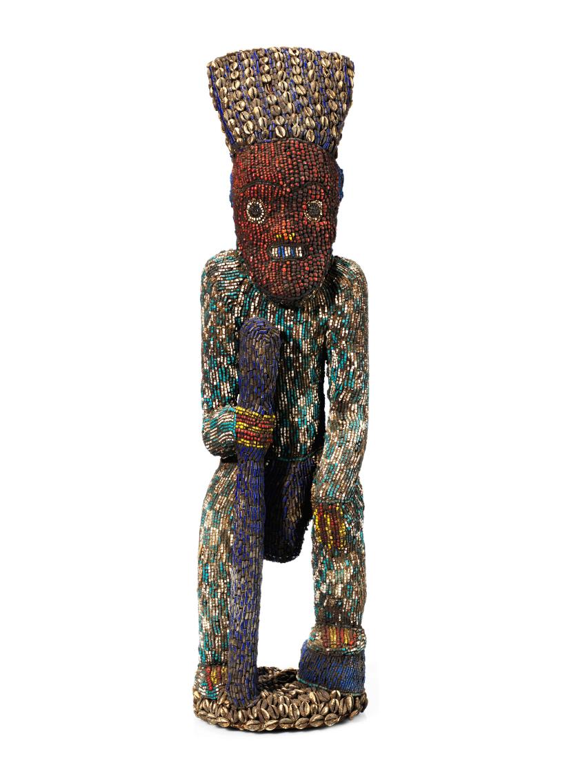 A Grassfields Beaded Figure (1 of 19)