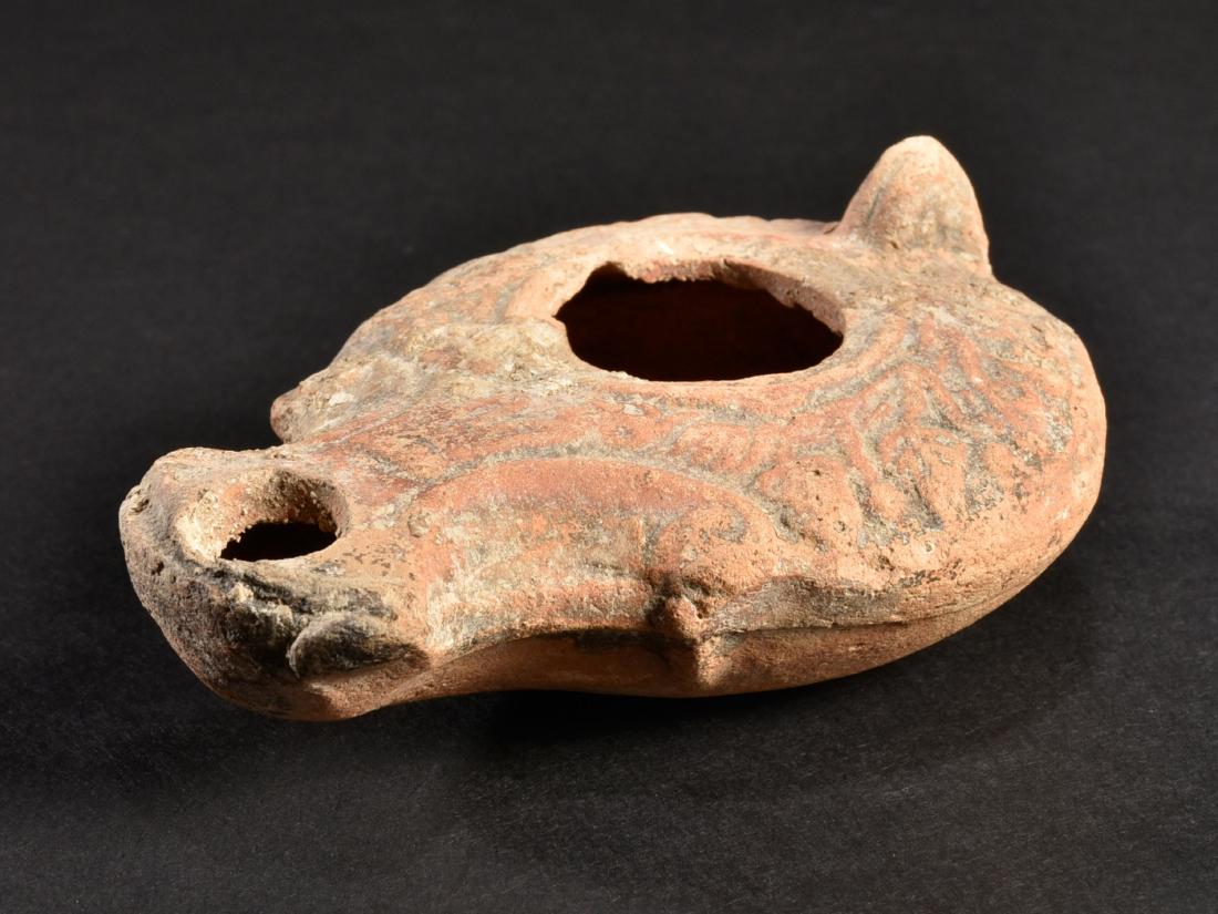 A Syro-Palestinian Clay Lamp (1 of 8)