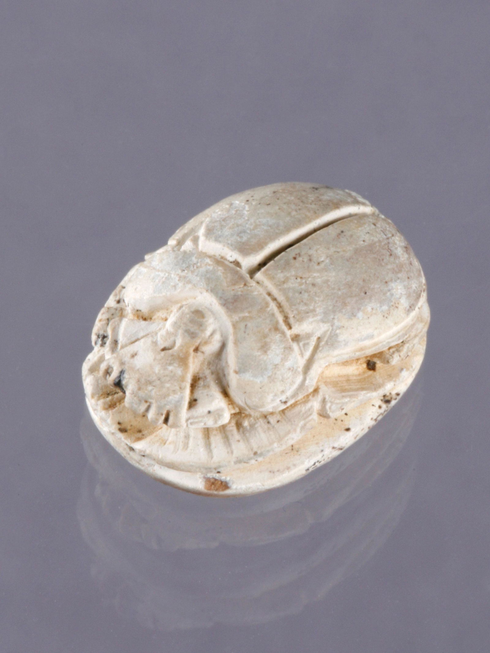 An Egyptian Scaraboid with Ptah between two Gods (1 of 7)