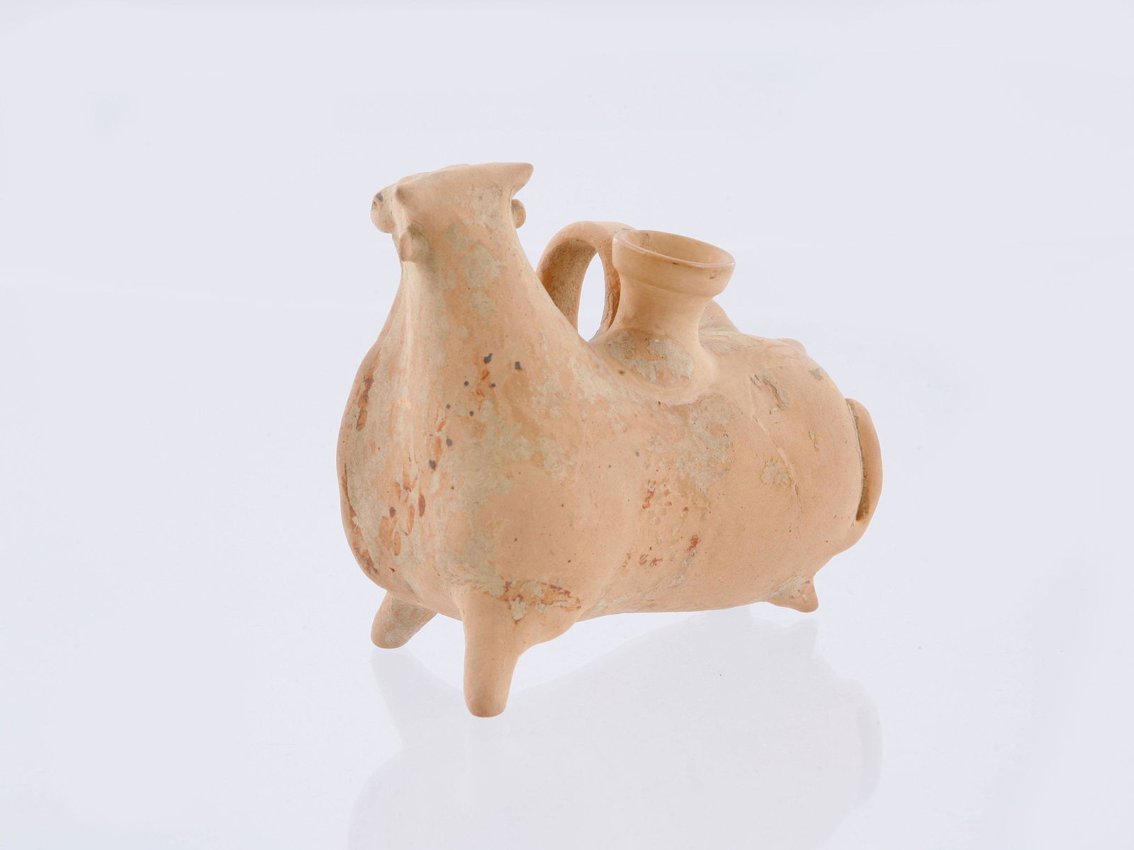 A Greek Askos in the Shape of a Bull (1 of 8)