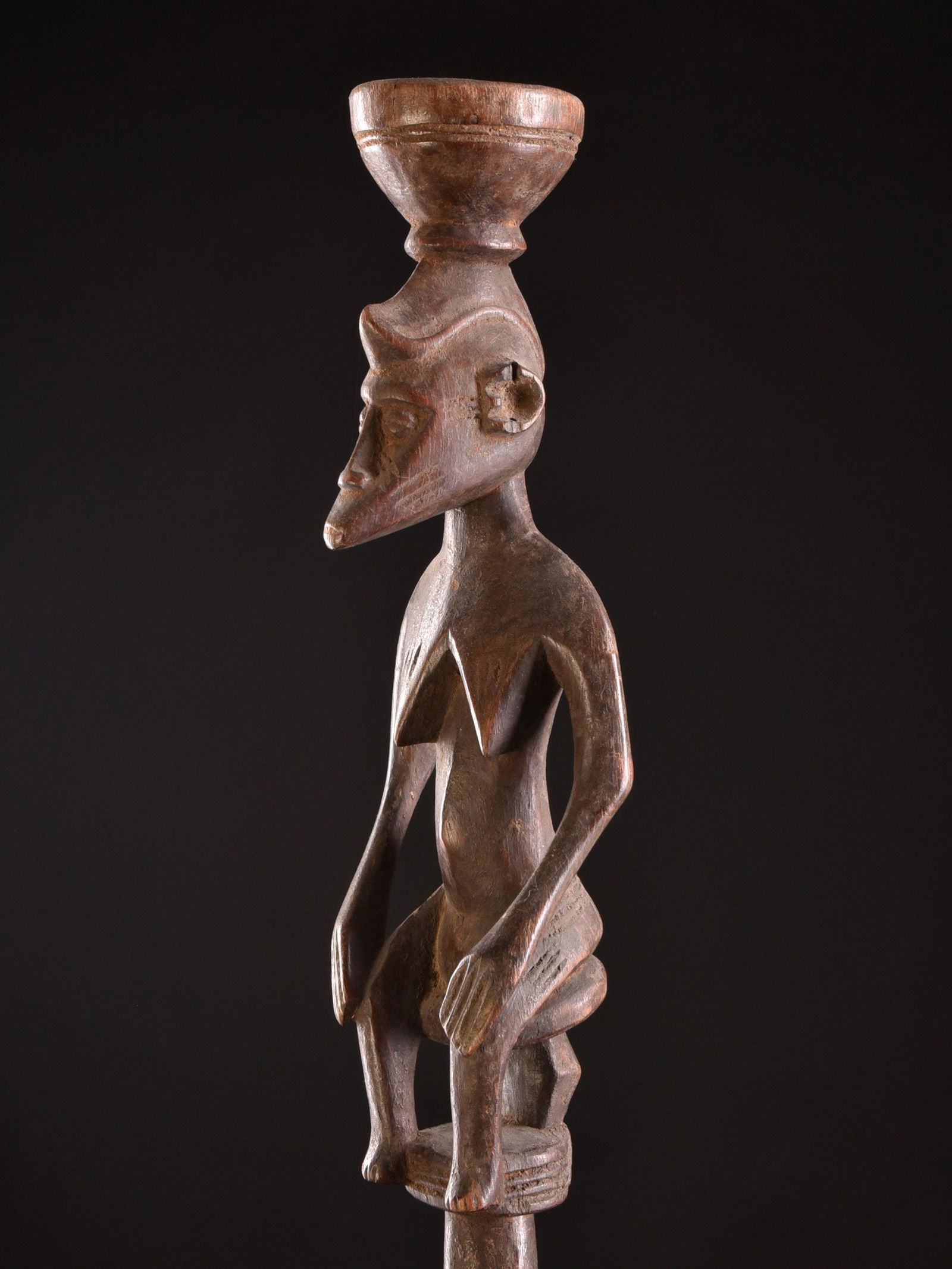 A Senufo Staff, "tefalipitya" (1 of 10)