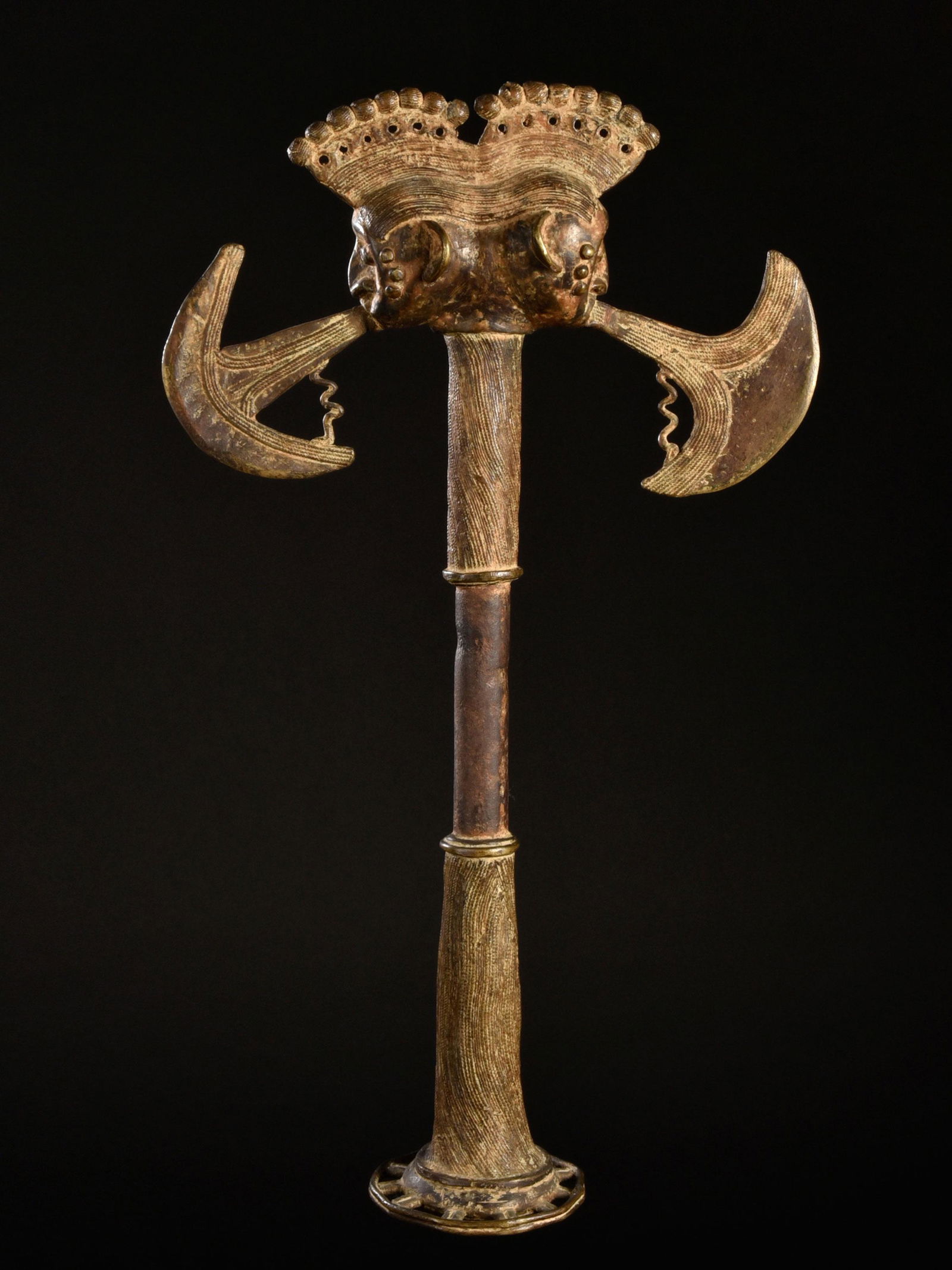 A Tiv Double Axe (African Art / Tribal Art) (1 of 15)