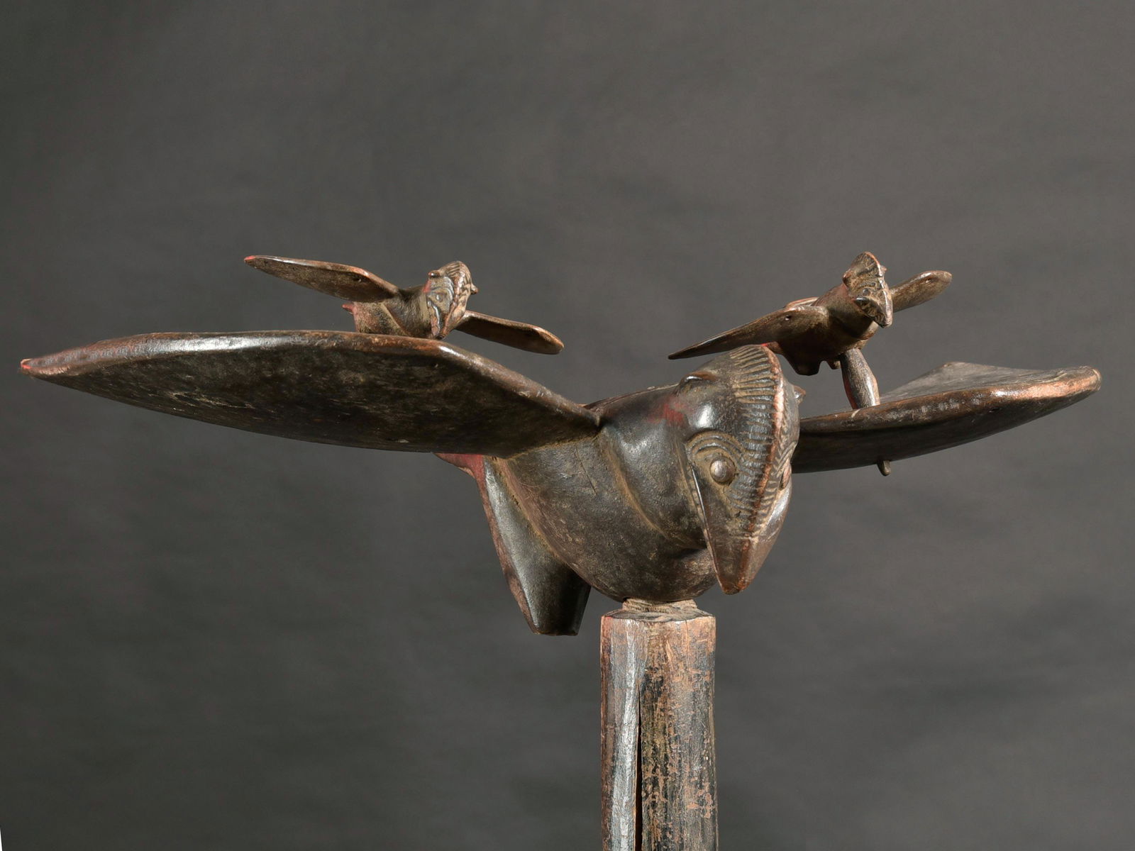 A Senufo Staff, "sejen" (1 of 18)