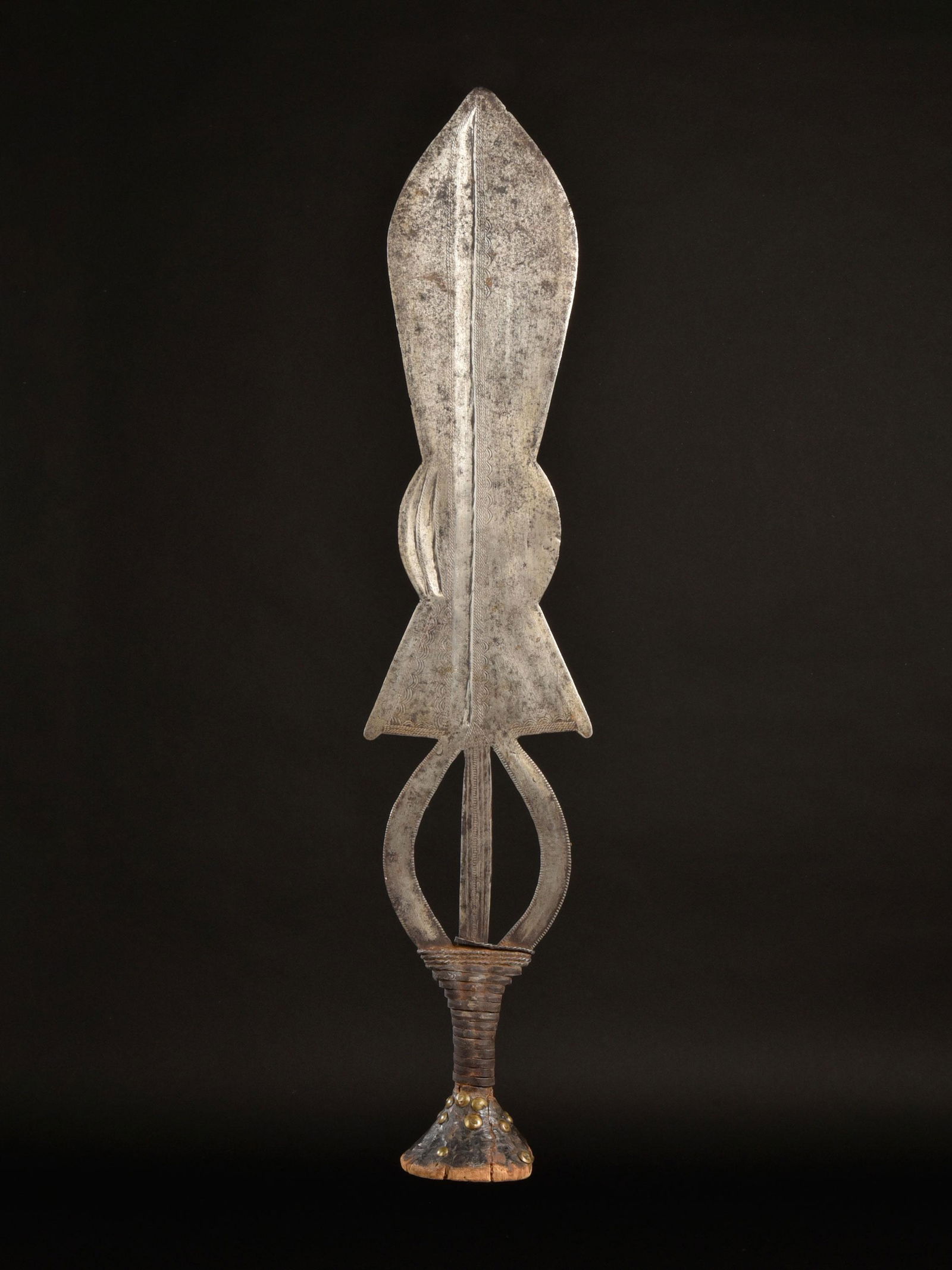 A Ngombe Ceremonial Sword, "mopamba" (1 of 6)