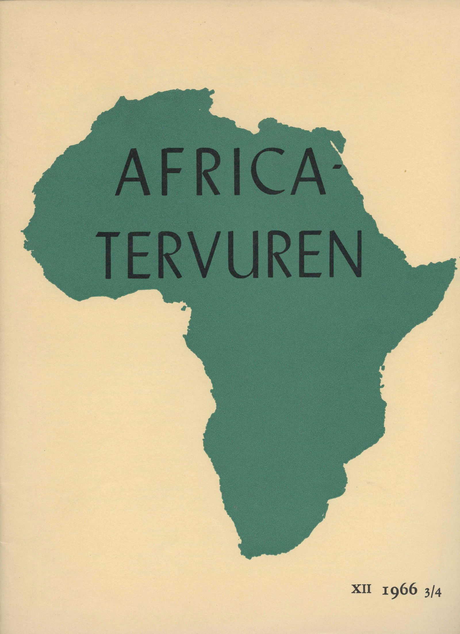 Afrika - Tervuren - XII - 1966 - 3/4 (1 of 1)
