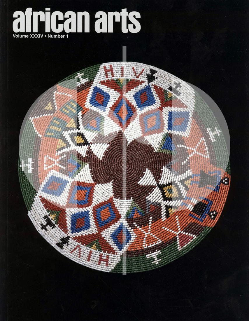 African Arts - Spring 2001 - Vol. XXXIV, Nr. 1 (1 of 1)