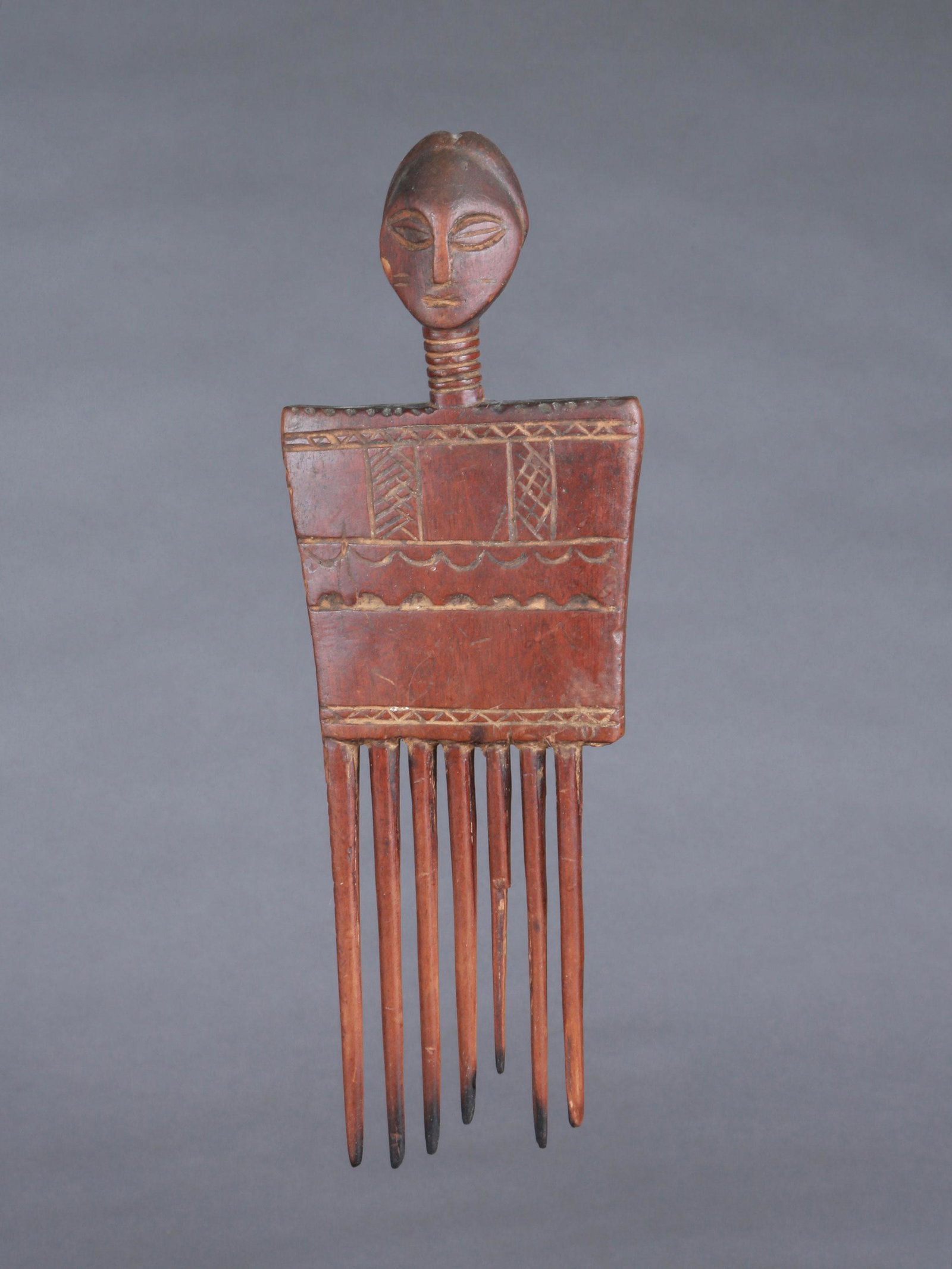 An Akan Comb, "duafe" (1 of 6)