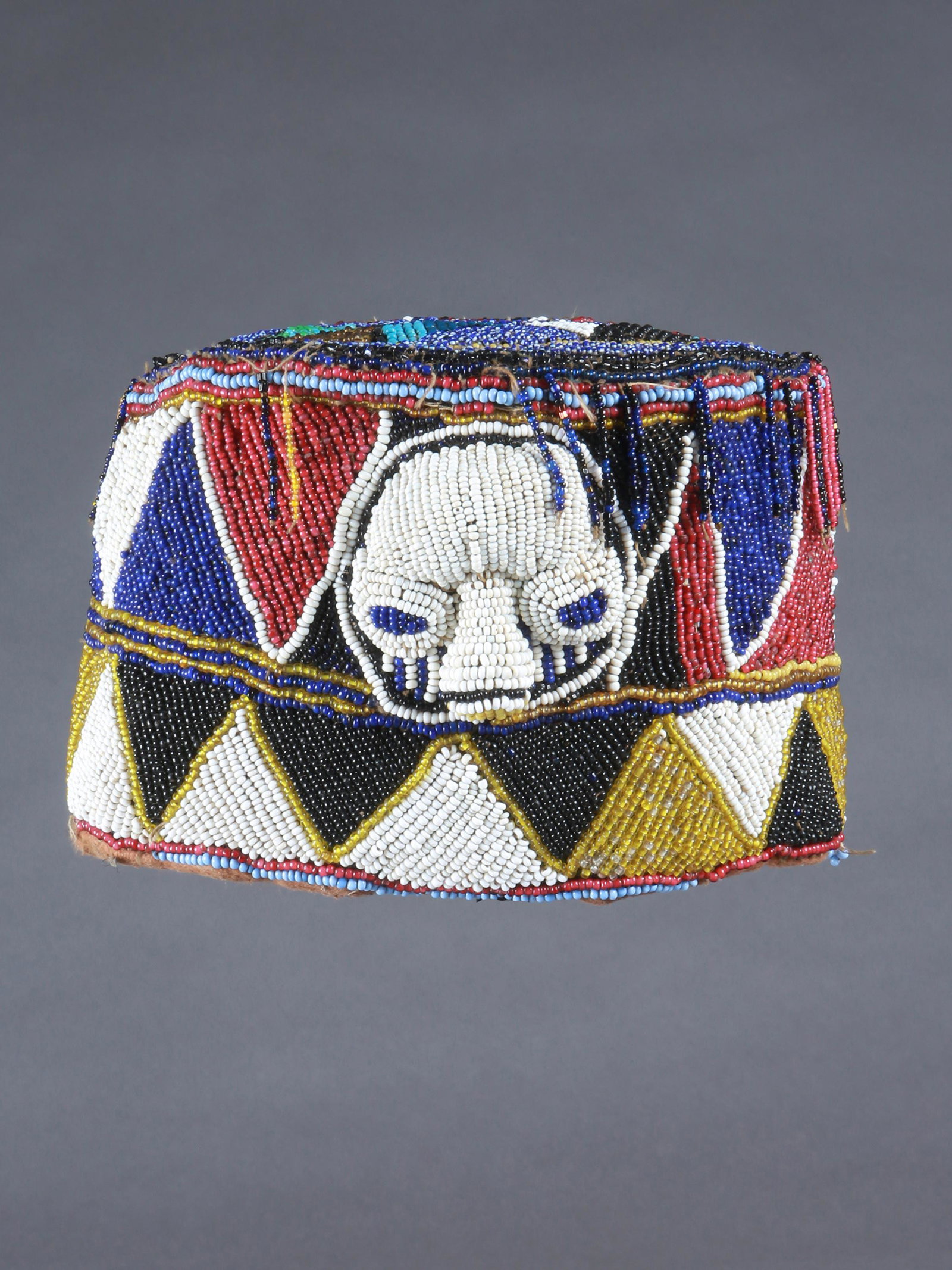 A Yoruba Beaded Royal Cap, "orikogbòfò" (1 of 7)
