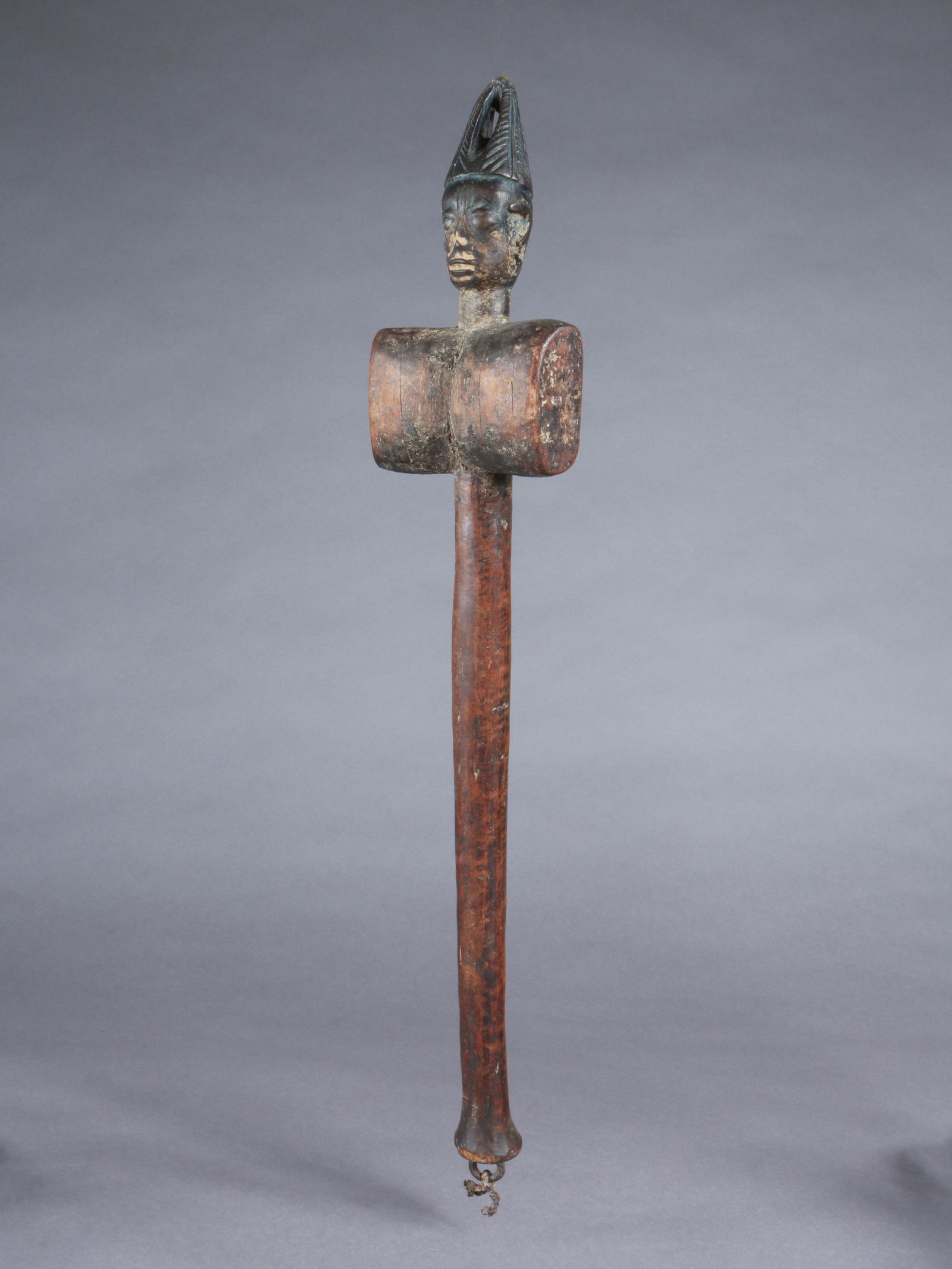 A Yoruba Staff, "oshe shango" (1 of 6)
