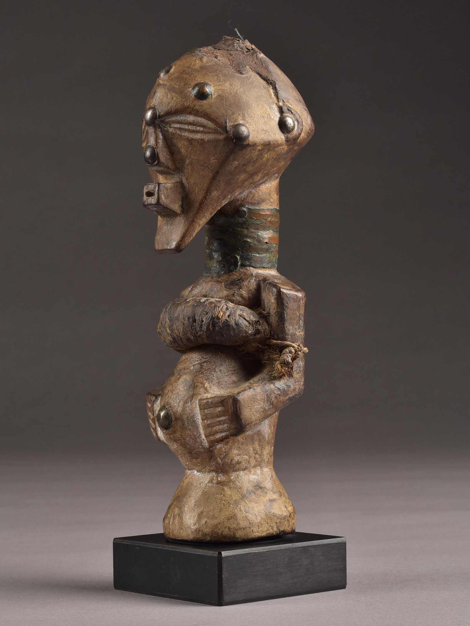 A Songye Miniature Figure,"nkisi" (1 of 8)
