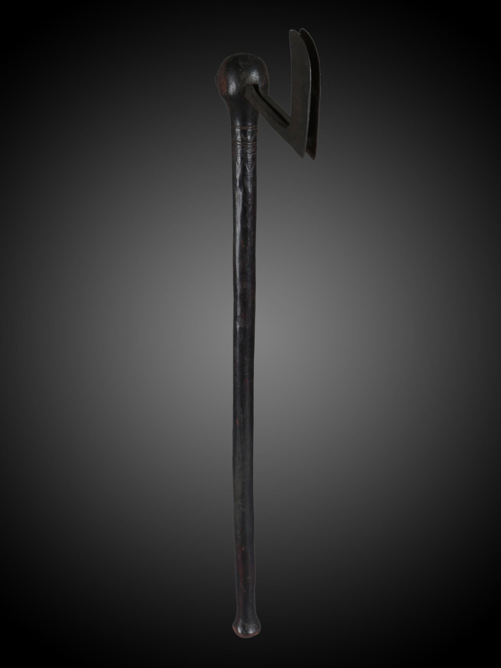 A Senufo Axe (Hatchet) with two Blades (1 of 7)