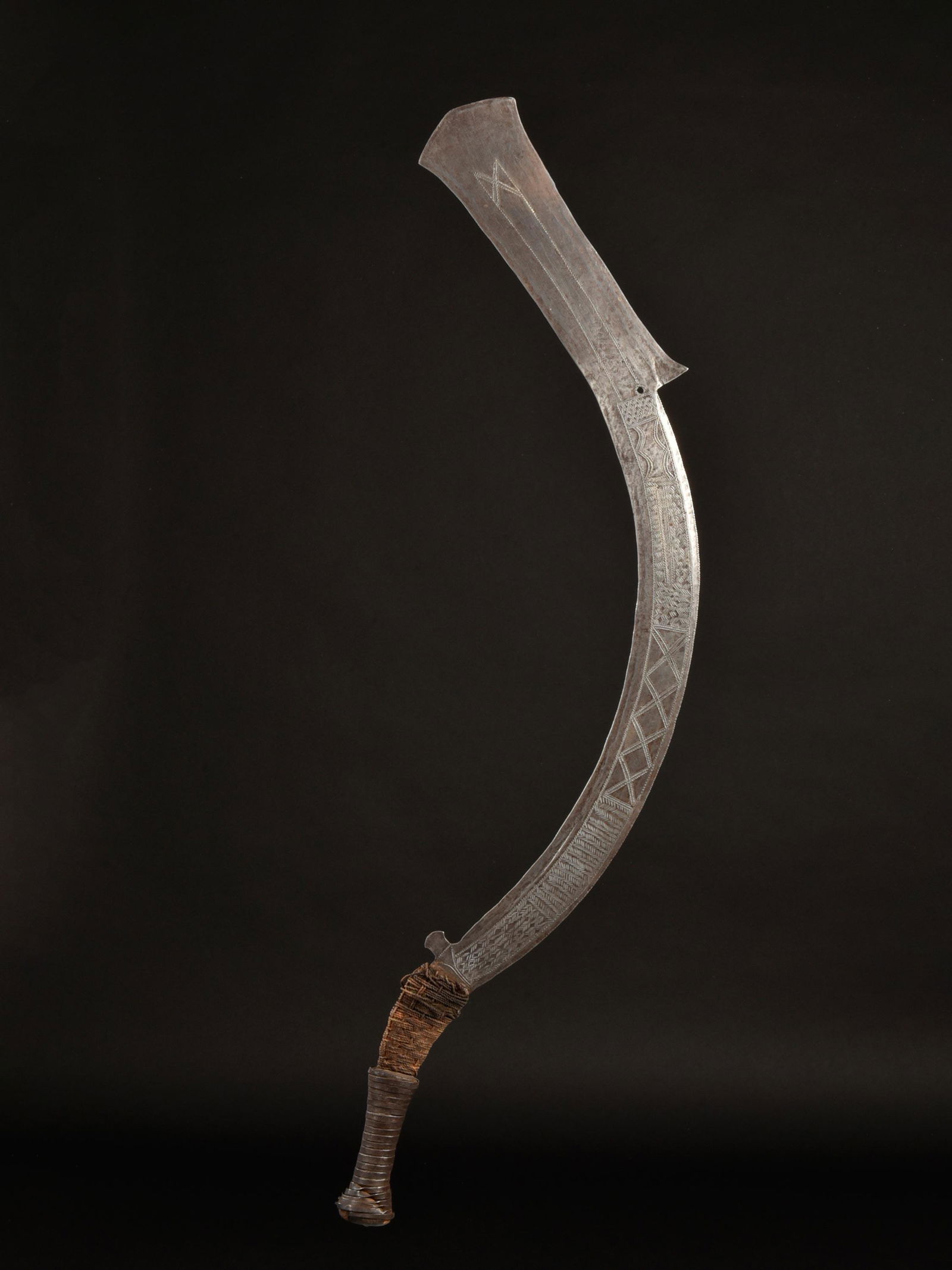 A Ngombe Sickle Blade Knife (1 of 6)