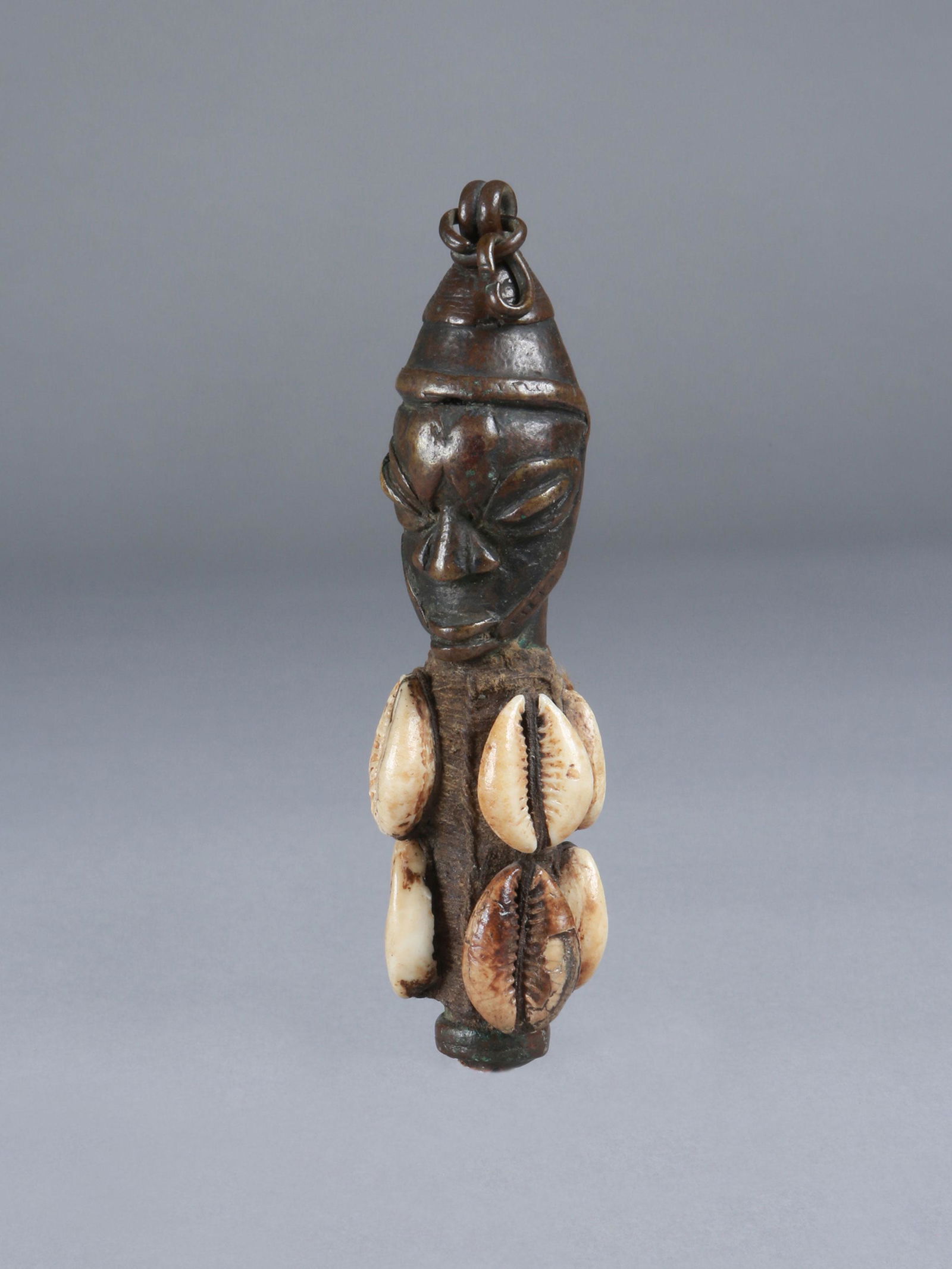 A Top of a Yoruba "edan ogboni" Rod (1 of 8)