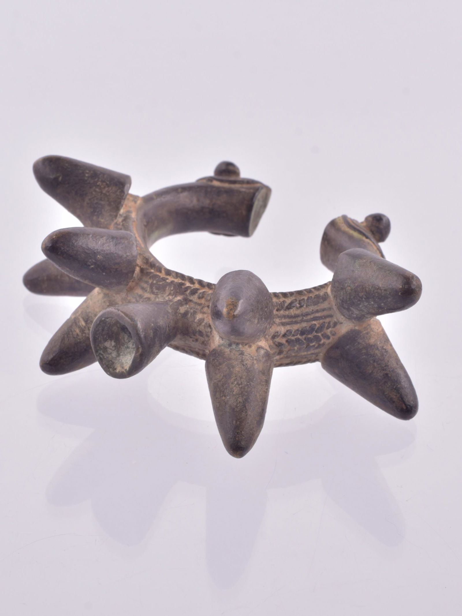 A Gurunsi Bronze Bracelet (1 of 8)