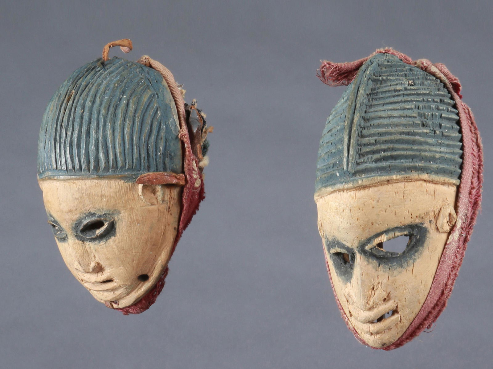 A Pair of Yoruba Maskettes (1 of 8)