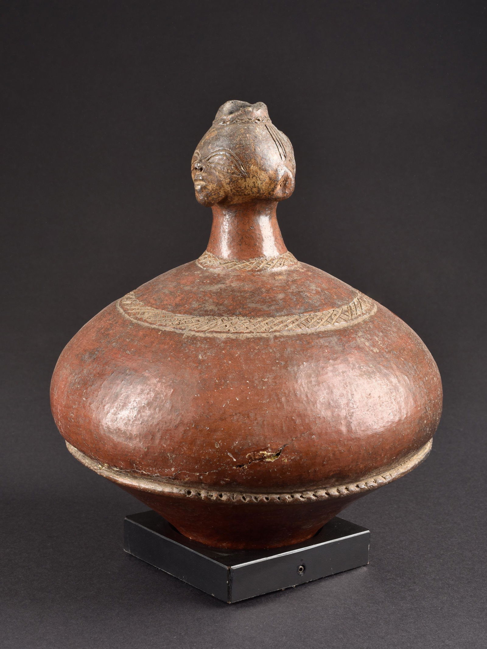 A Luba Terracotta Vessel (1 of 4)
