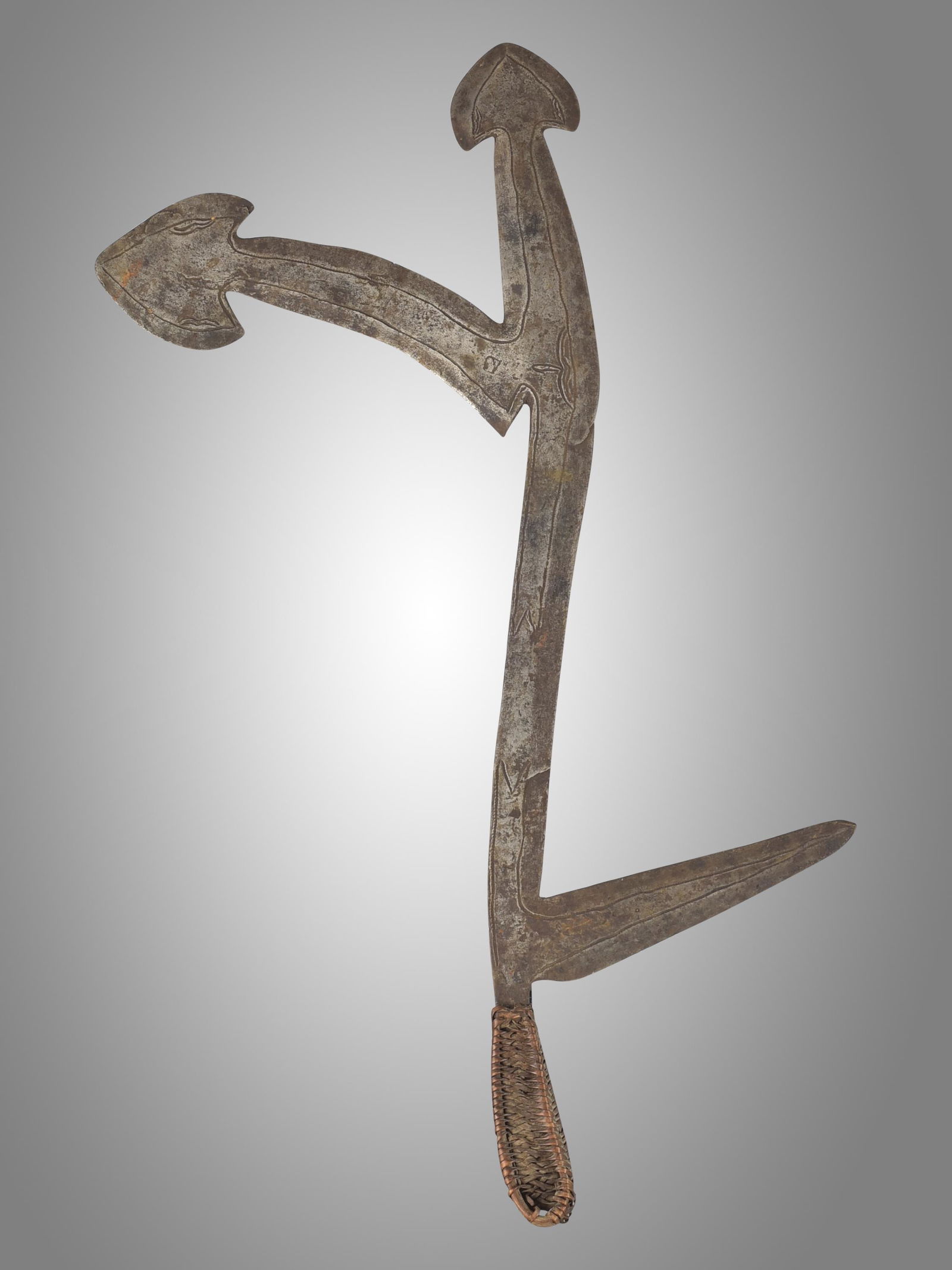 An Ubangi Throwing Knife (1 of 6)