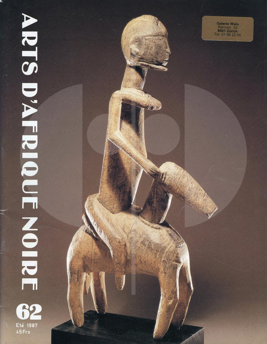 Arts d'Afrique Noire 62 - Eté 1987: Arts d'Afrique Noire 62 - Eté 1987 Lehuard, Raoul. Arnouville-lès-Gonesse: Arts d’Afrique Noire. Une revue dévolue aux arts de l'Afrique traditionnelle. Eine Zeitschrift, die den Künsten des tra