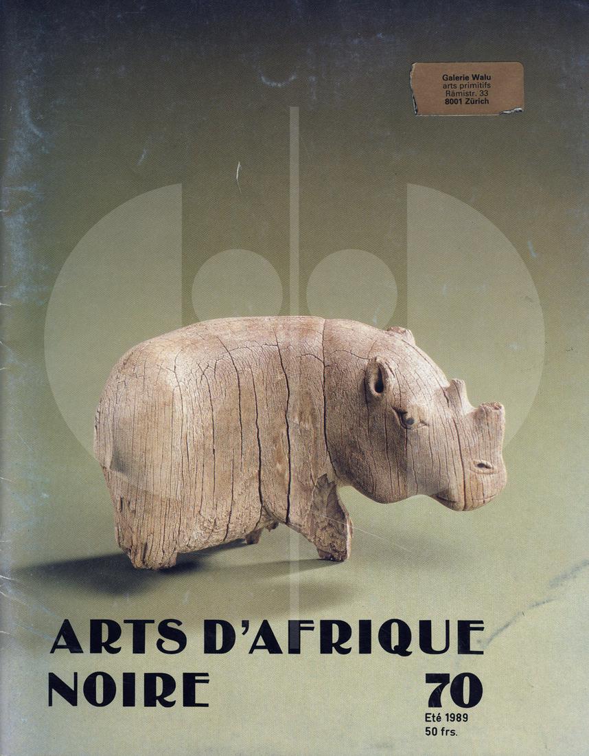 Arts d'Afrique Noire 70 - Eté 1989: Arts d'Afrique Noire 70 - Eté 1989 Lehuard, Raoul. Arnouville-lès-Gonesse: Arts d’Afrique Noire. Une revue dévolue aux arts de l'Afrique traditionnelle. Eine Zeitschrift, die den Künsten des tra