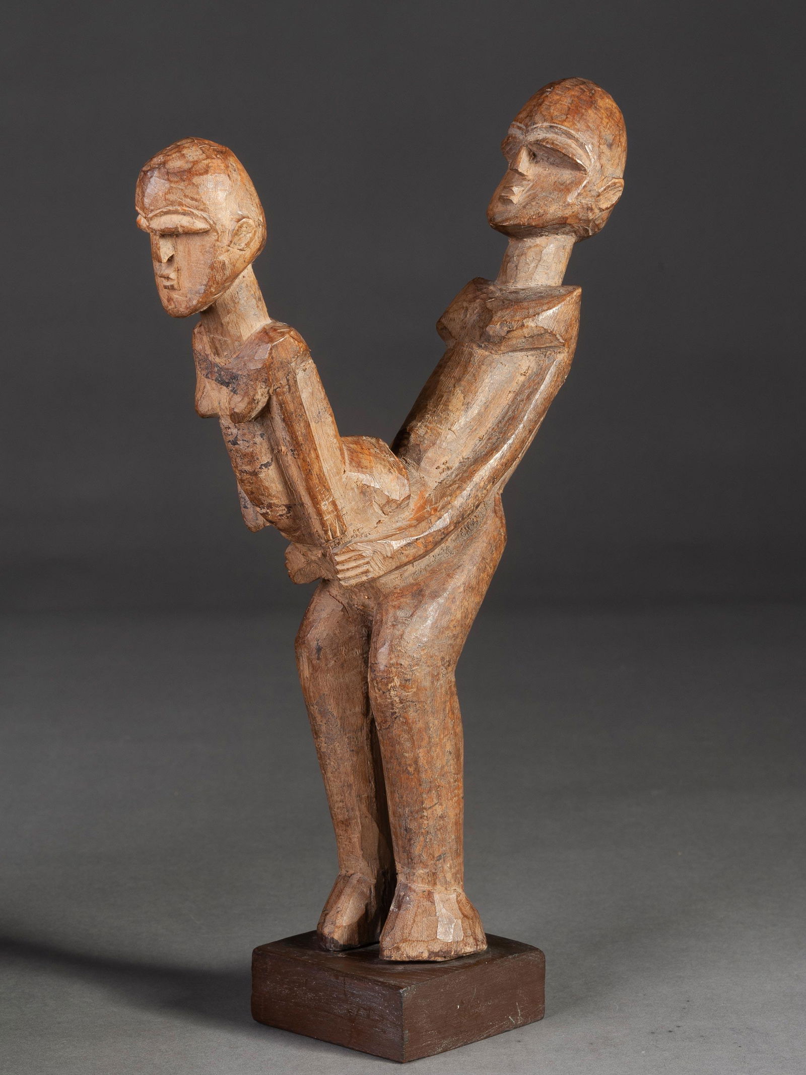 A Lobi Pair of Figures, "bateba bêtise" (1 of 9)