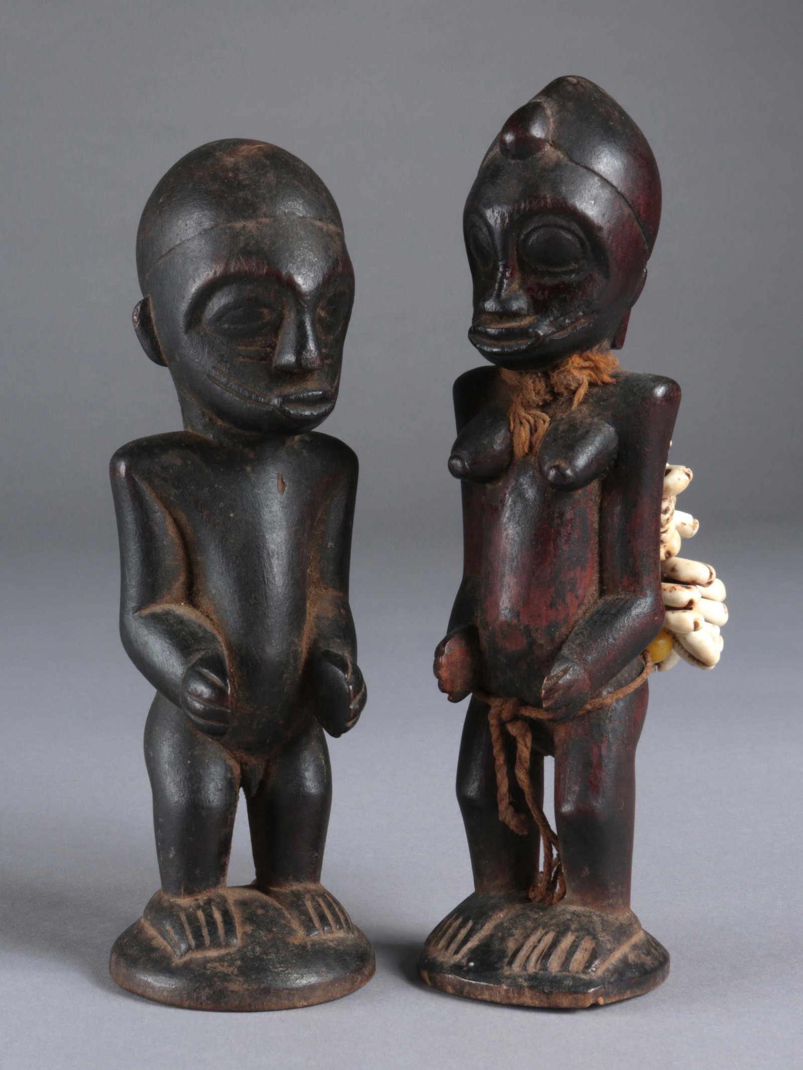 A Senufo Pair of Figures, "tugubele" (1 of 11)