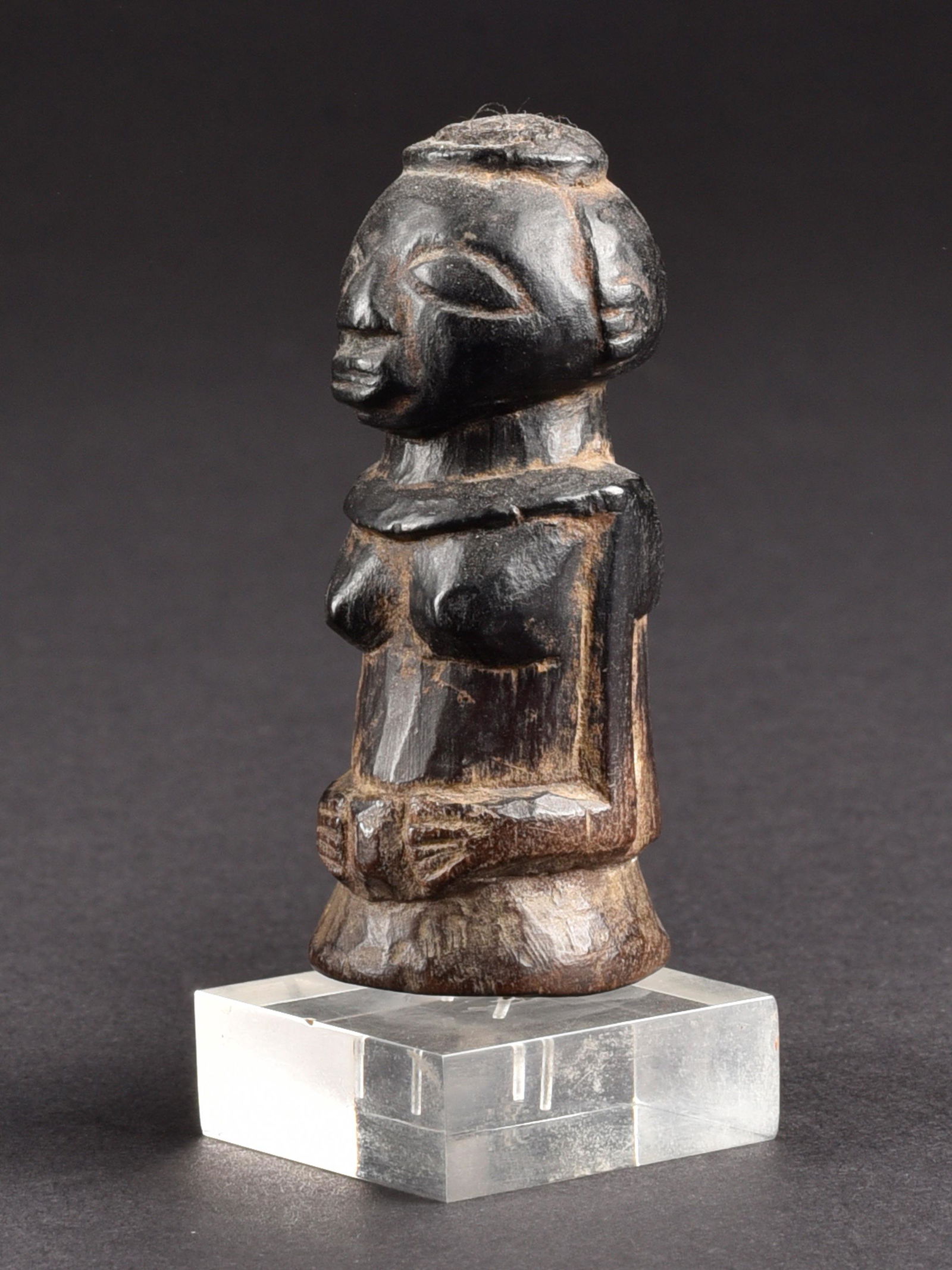 A Luba Miniature Figure, "kakudji" (1 of 4)