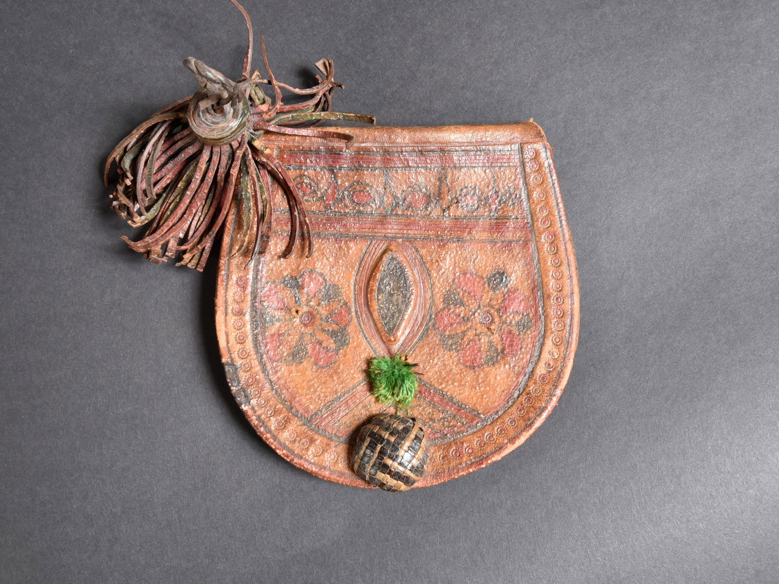 A Small Mandinka Leather Bag (1 of 9)