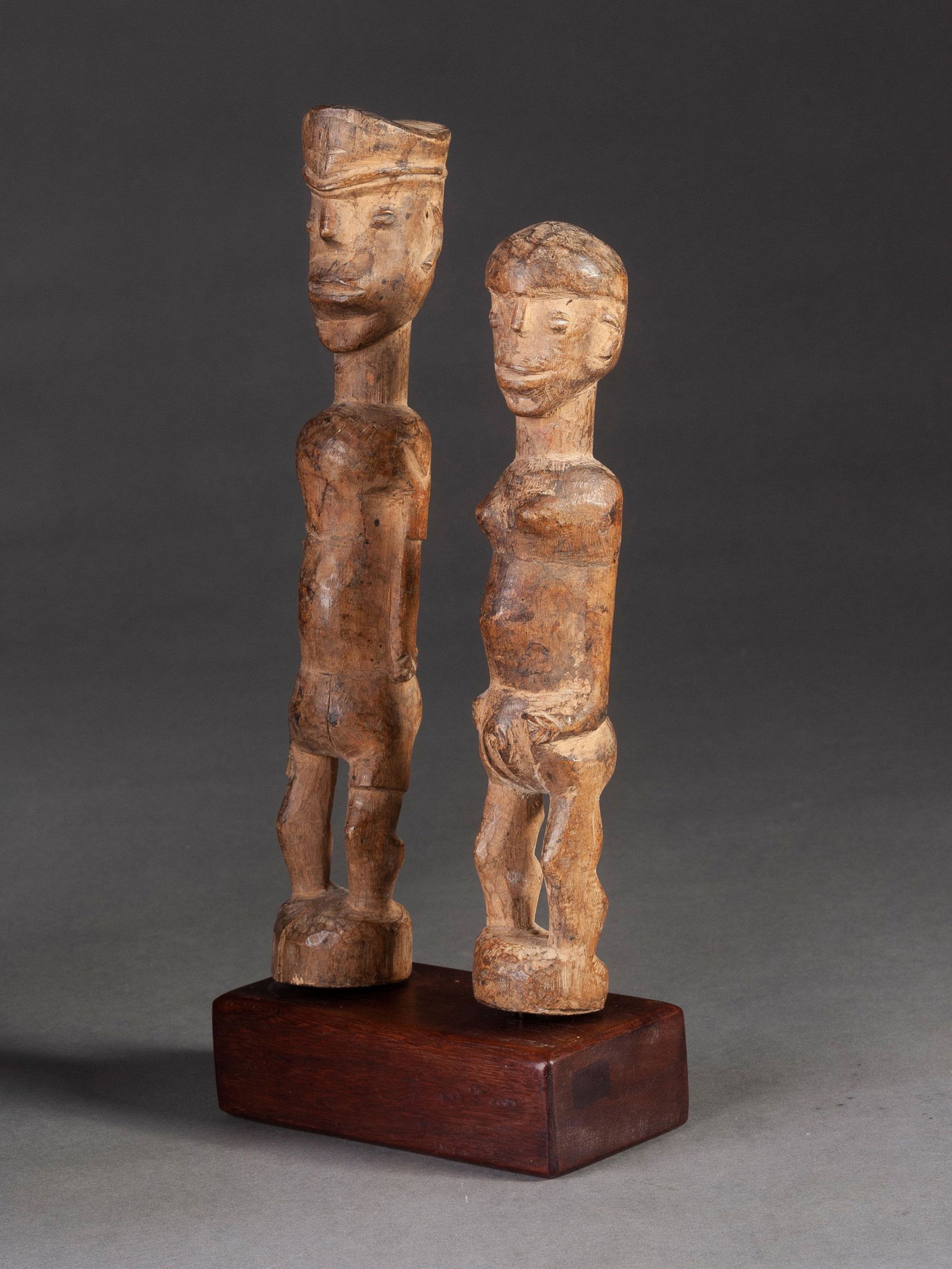 A Pair of Lobi Figures, "bateba" (1 of 9)